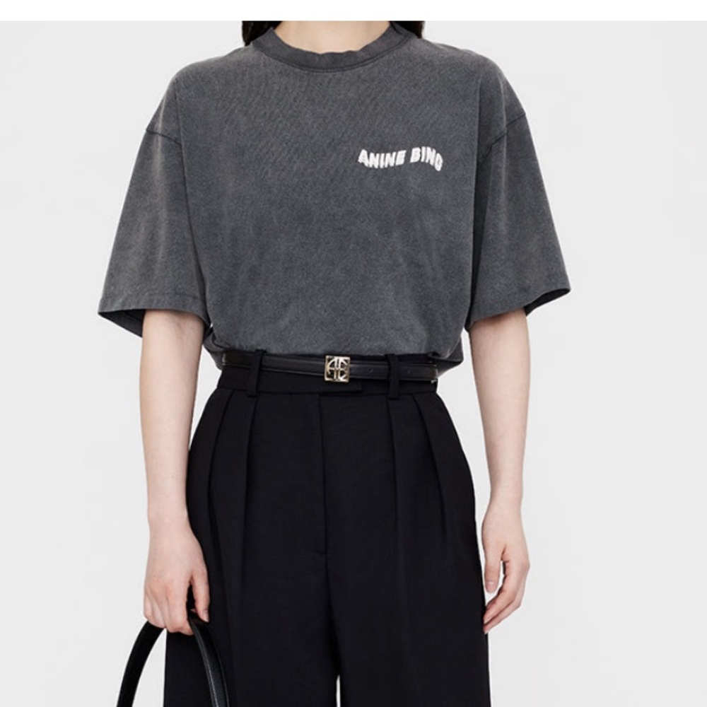 Anine Bing Kent tee love in XS NWOT